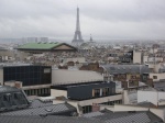 Vistas desde la terraza de Galerías Lafayette