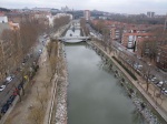 Madrid, el Manzanares desde el teleférico