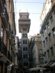 Elevador de Santa Justa en Lisboa