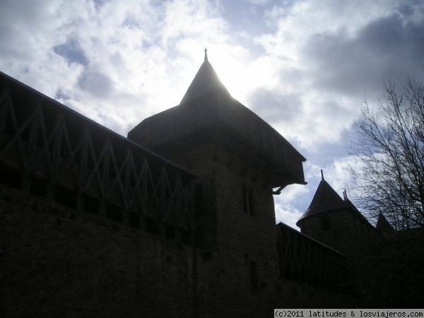 Atardecer en Carcassonne
Imagen tomada desde el patio de la Fortaleza en la Citée de Carcassonne
