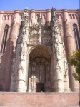 Entrada Catedral Ste. Cécile-Albi
Entrada, Catedral, Cécile, Albi, Gótica