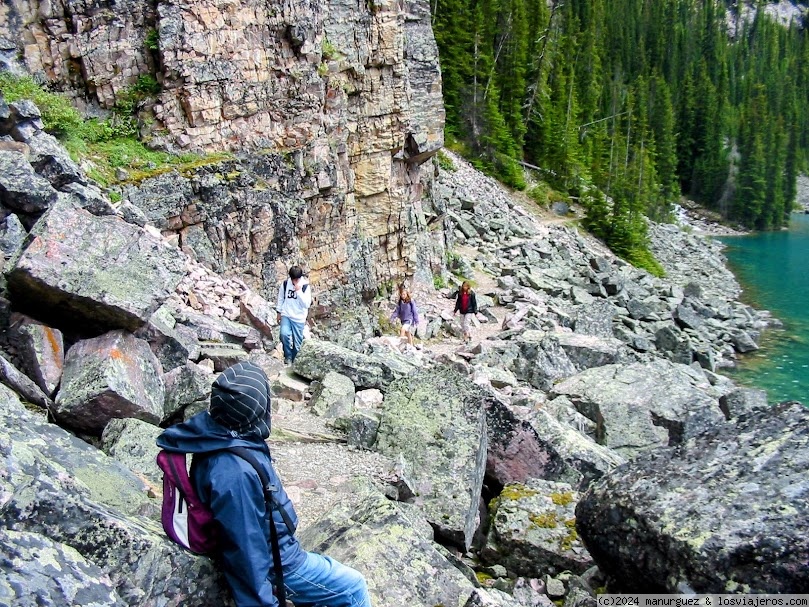 Viajar a  Canada: 心斎橋 Opa 中国 - Sendero hacia el lago Opabin (心斎橋 Opa 中国)