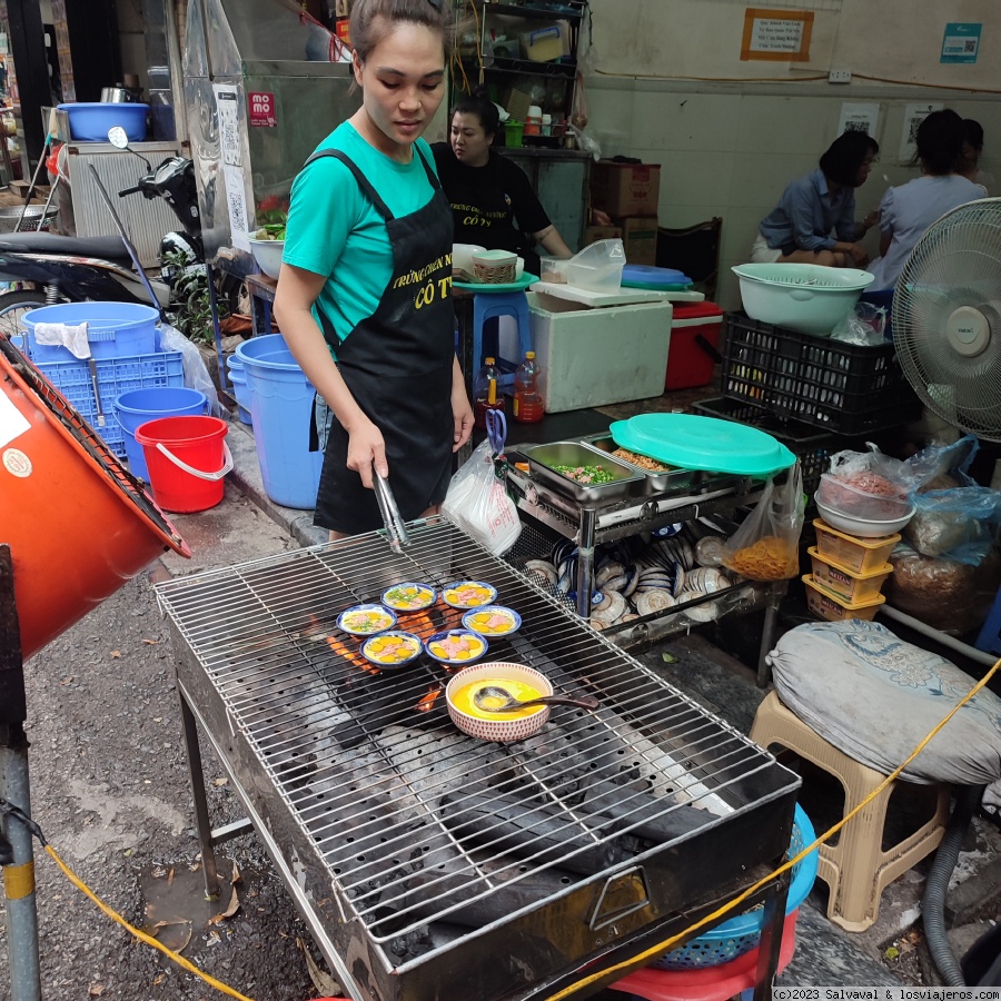 Viajar a  Vietnam: Hue - Puesto callejero (Hue)