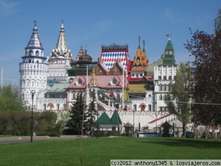 El Kremlin de Izmailovo, Moscú
Vista del Kremlin de Izmailovo, junto al mercadillo de artesanía. Se utilza para eventos como bodas
