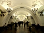 Otra estación de metro, Arbatskaya, Moscú
Moscú