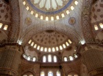 Interior de la Mezquita Azul, Estambul