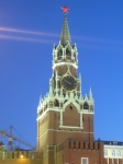 La torre Spasskaya, Moscú