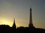 Atardecer en París
París