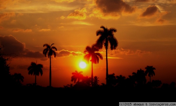 Ocaso cubano
Puesta de sol entre Viñales y Cayo Levisa
