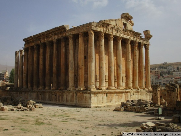 Templo de Baco en Baalbek
Este templo es uno de los más importantes y mejor conservados del mundo romano
