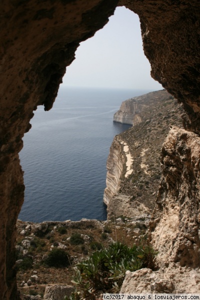 Acantilados Dingli, Malta
La costa oeste de Malta es la única que presenta cierta elevación sobre el mar
