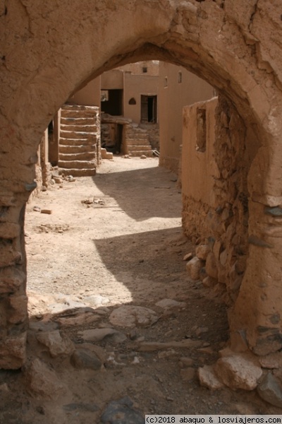 Pueblo iraní
Pueblo de barro abandonado, Irán
