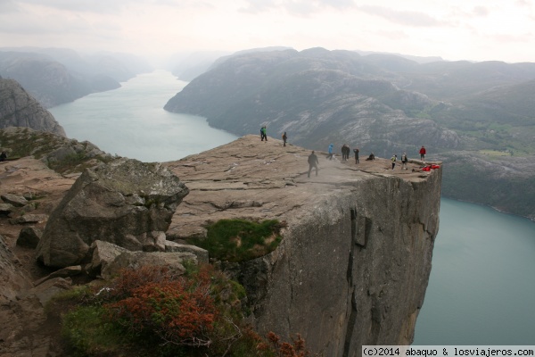 Preikestolen
La impresionante roca llamada 