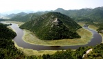 Meandros en Montenegro
Montenegro meandro río Rijeka Crnojevica Balcanes paisaje