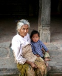 Con la abuela
Nepal
