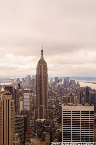 Empire State Building
Vista del Empire State Building desde el TOR-Top of the Rock-Rockefeller Center-Manhattan- Nueva York
