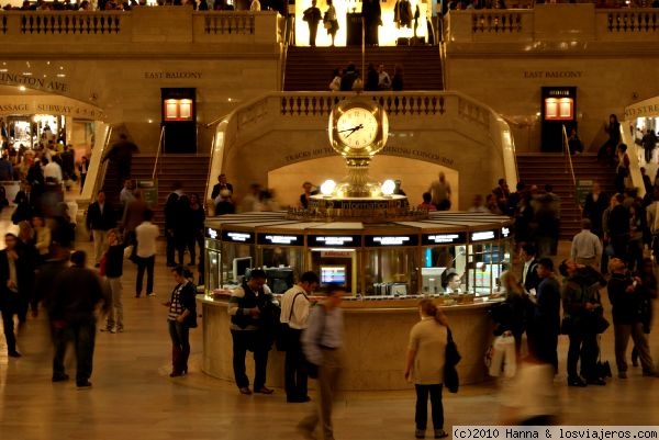 Reloj Grand Central Station
Reloj en la Estacion Central- Manhattan
