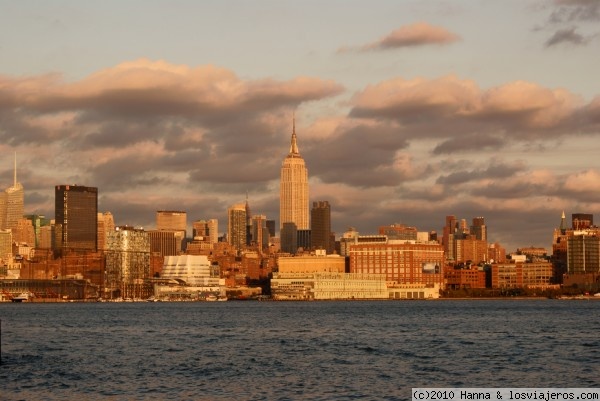 Skyline de Manhattan desde New Jersey
Vista del skyline de Manhattan desde New Jersey
