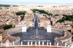 Vistas desde la Basílica de San Pedro Roma