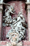 Escultura Iglesia Santa Maria Degli Scalzi-Venecia