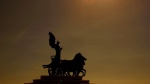 Detail of the Monument to Vittorio Emanuele