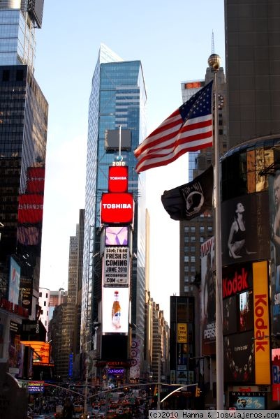 Times Square Manhattan
Desde aquí se dan las campanadas mas famosas del mundo
