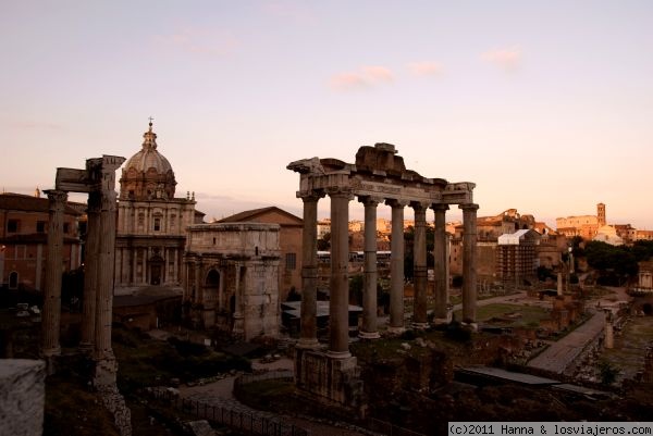 Foro Romano
Vistas del Foro Romano desde el Campidoglio en Roma
