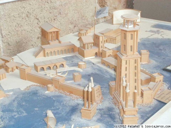 Cesarea
Maqueta  de lo que debe haber sido la fantastica ciudad
