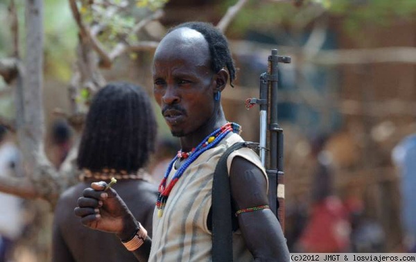 Hombre Hamer
Hamer Etiopia
