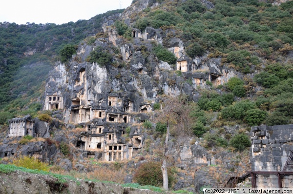 Mystras Tombs
Tumbas licias en Mystras, costa turquesa, Turquia
