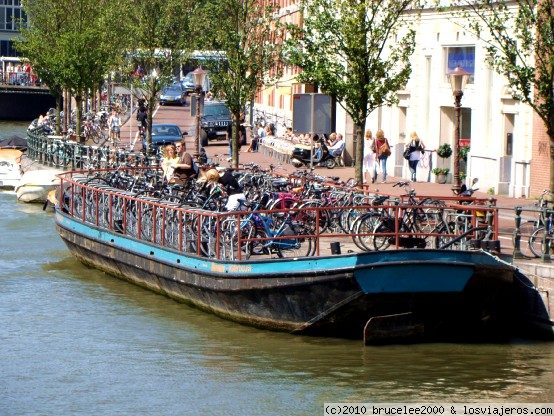 Viajar a  Holanda - Parking de bicis