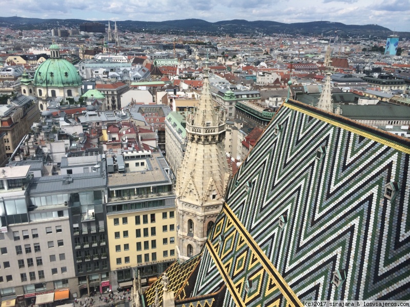 Viajar a  Europa: Austria Laura RoD - Vistas torres sur Catedral San Esteban, Viena (Austria Laura RoD)