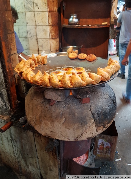 Comida callejera
Comida callejera en las calles de Delhi
