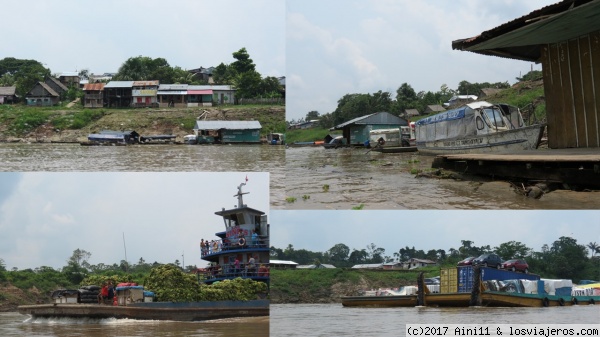 Río Amazonas - El transporte desde Iquitos al Lodge
Río Amazonas - El transporte desde Iquitos al Lodge
