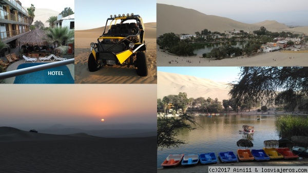 Oasis Huacachina
Oasis Huacachina - buggies, atardecer, hotel
