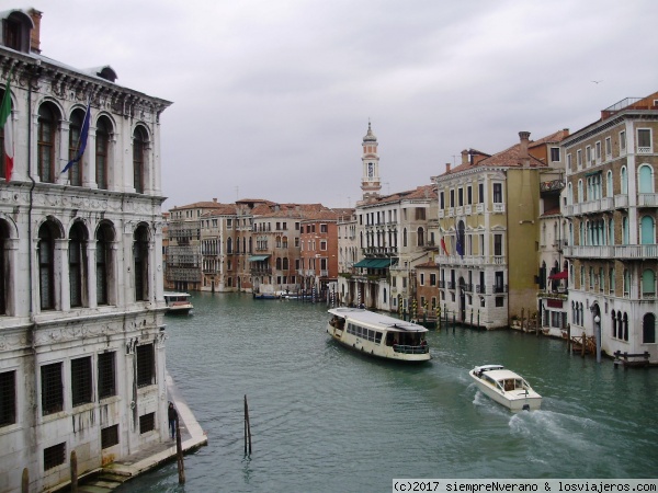 Il Gran Canal, VENECIA
El Gran Canal de VENECIA
