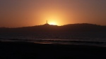 Puesta de sol tras la Cruz del Tercer Milenio. COQUIMBO (4a Reg.)
PEÑUELAS, COQUIMBO, LASERENA, CHILE