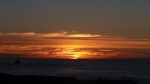 Puesta de sol sobre el ÍNDICO en Rottnest, Australia Occidental