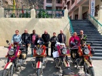 El grupo con las Royal Enfield Clasic