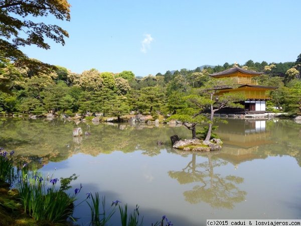 Kinkakuji, Kyoto (Japón)
Vista del templo Dorado o Kinkakuji en nuestra primera visita a Kyoto en 2011.
