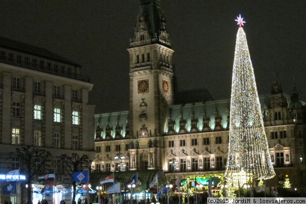 Rathaus
Ayuntamiento de Hamburgo
