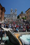 Piazza di Spagna
Roma, plaza de España, fuentes