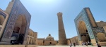 Complejo Poli-Kalyam, Bujara (Uzbekistán).
Poli-Kalyam, complejo, minarete, Bujara, Uzbekistán.
