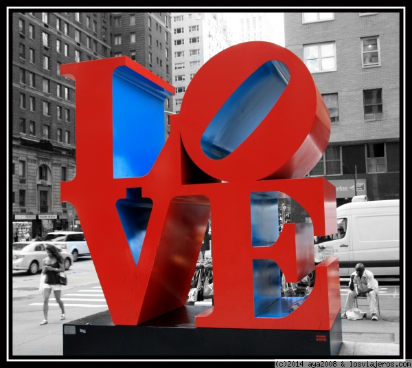 LOVE
Escultura Love de Robert Indiana - New York
