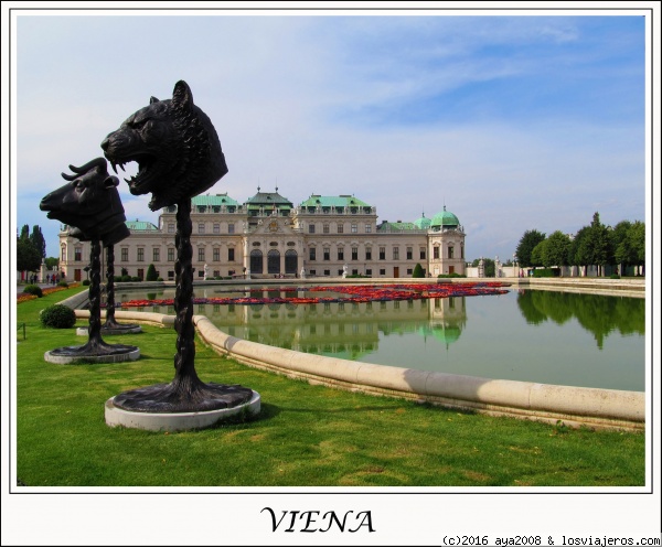 ESTAMPA PALACIEGA
PALACIO BELVEDERE - VIENA
Residencia de verano de del Príncipe Eugenio de Saboya,ahora alberga colecciones de pintura,la más conocida, la obra de Gustav Klimt.
