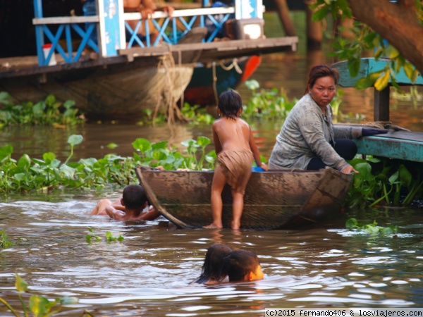 lago Tonlé Sap
Vida en el  lago Tonlé Sap
