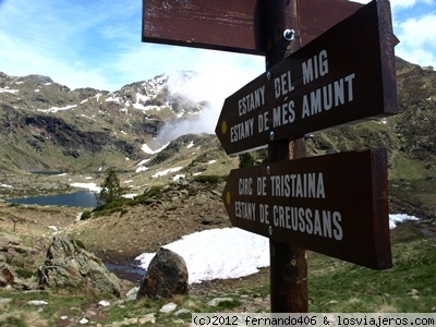 Andorra
los lagos de Tristaina
