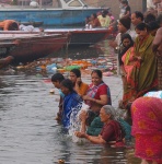 Varanasi en la orilla del Ganges