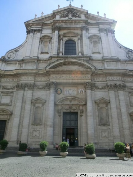 San Ignacio de Loyola
Una pequeña iglesia que es un encanto de visitar, como toda Roma
