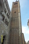 Fachada de la Catedral de Parma.